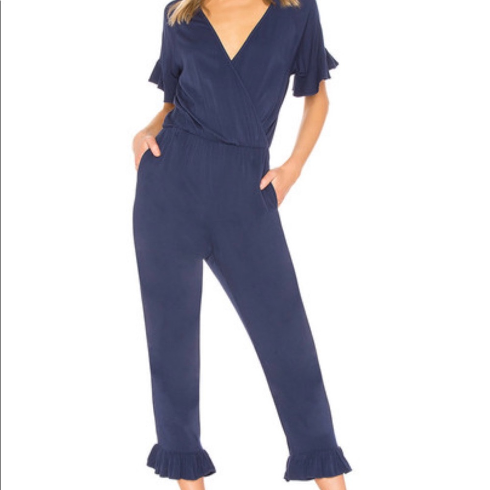 Michael Stars ruffle jumpsuit